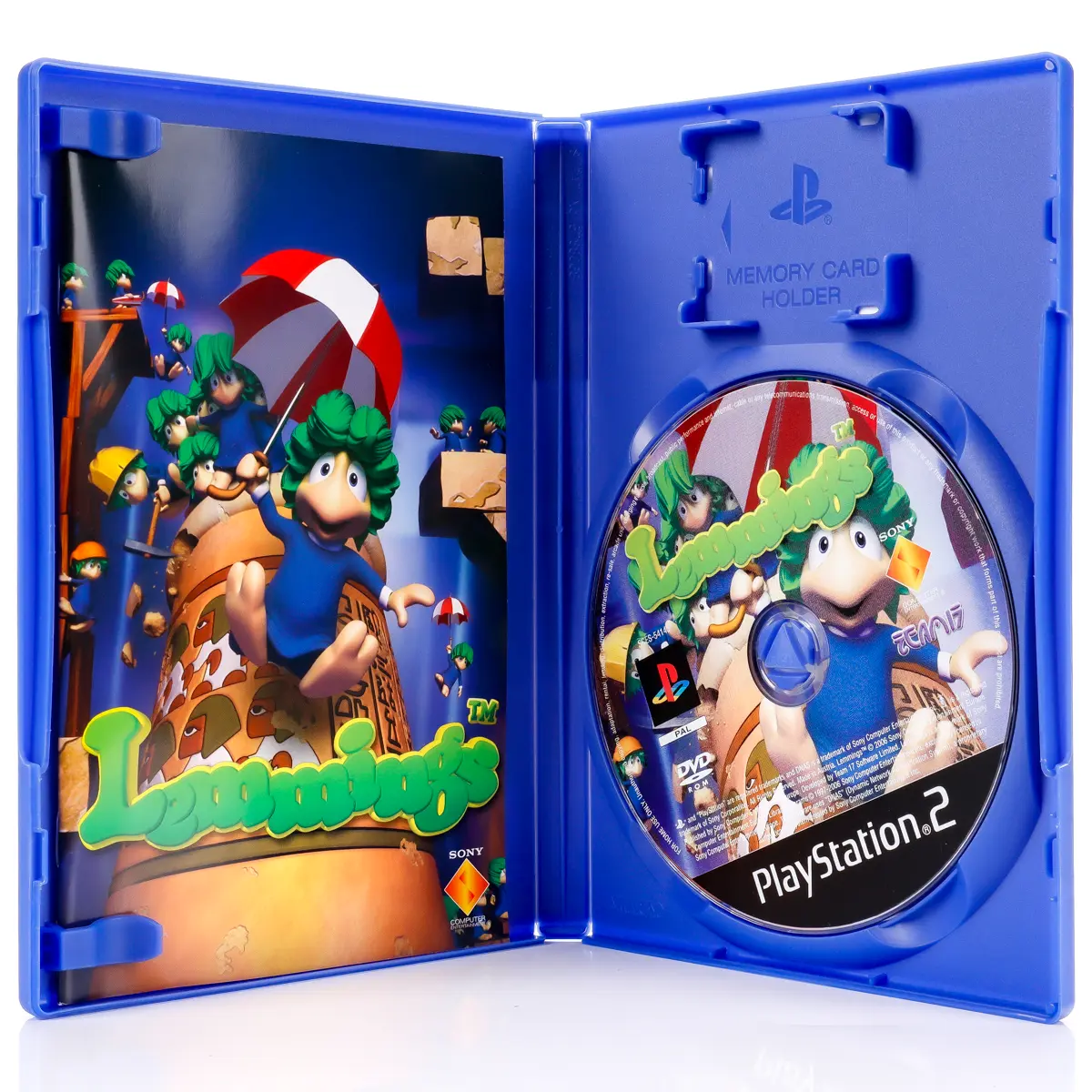 Lemmings - PS2 spill - Retrospillkongen
