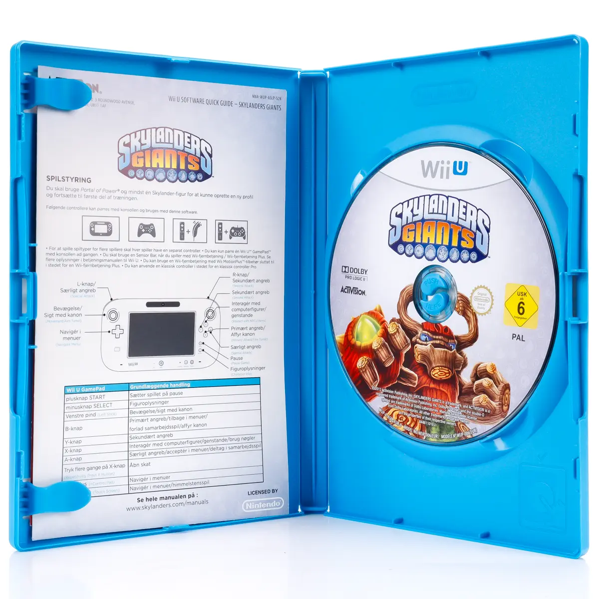 Skylanders Giants - Wii U spill - Retrospillkongen