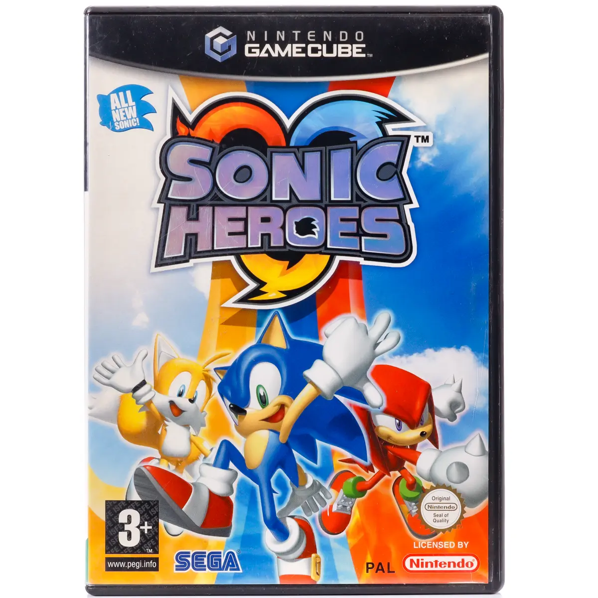 Sonic Heroes - Gamecube spill - Retrospillkongen
