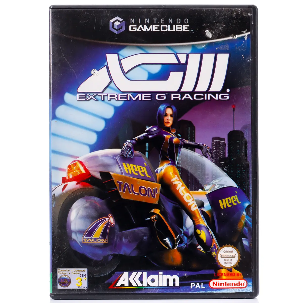 XGIII: Extreme G Racing - GameCube spill - Retrospillkongen