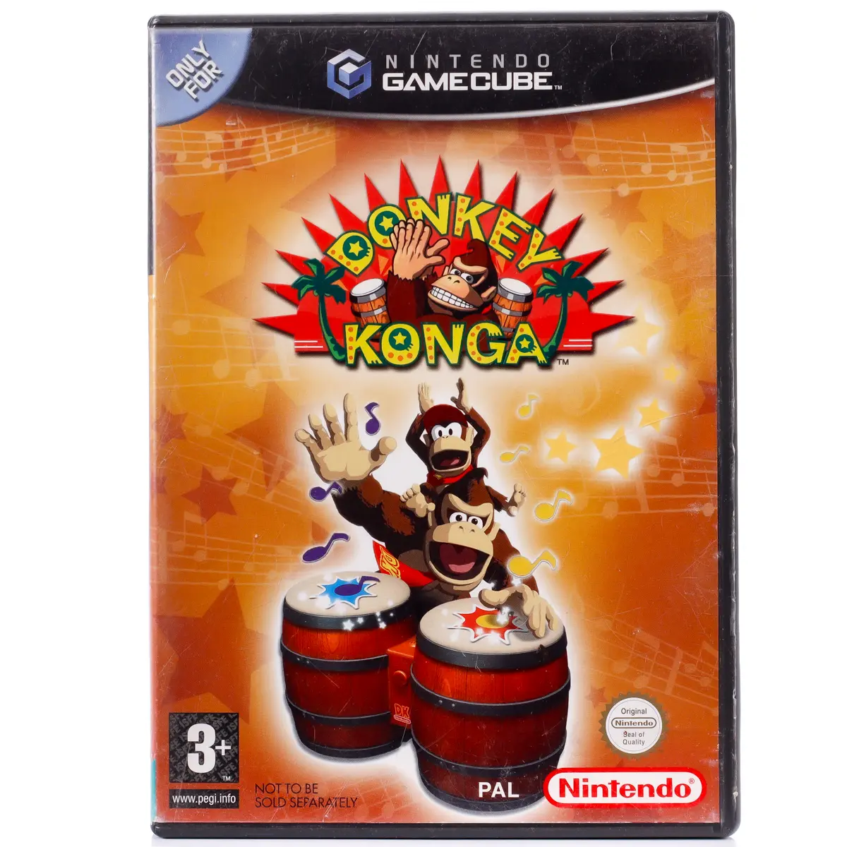 Donkey Konga - GameCube spill - Retrospillkongen