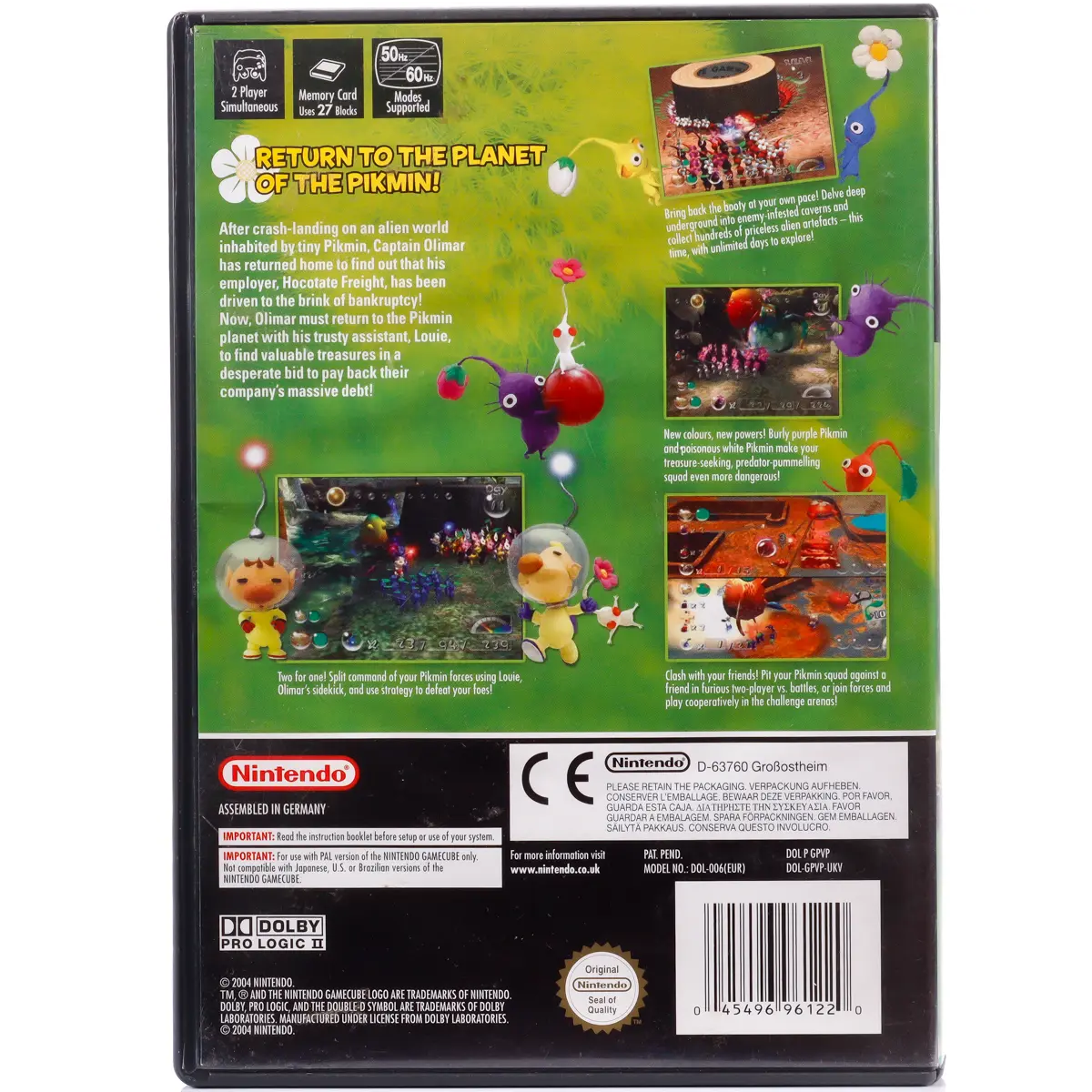 Pikmin 2 - GameCube spill - Retrospillkongen