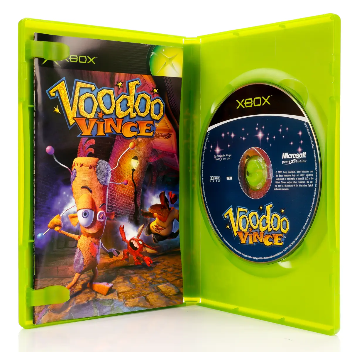 Voodoo Vince - Xbox spill - Retrospillkongen