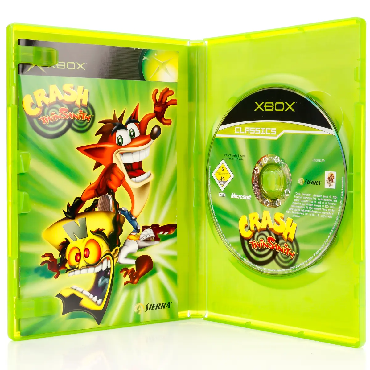 Crash Twinsanity - Xbox spill - Retrospillkongen