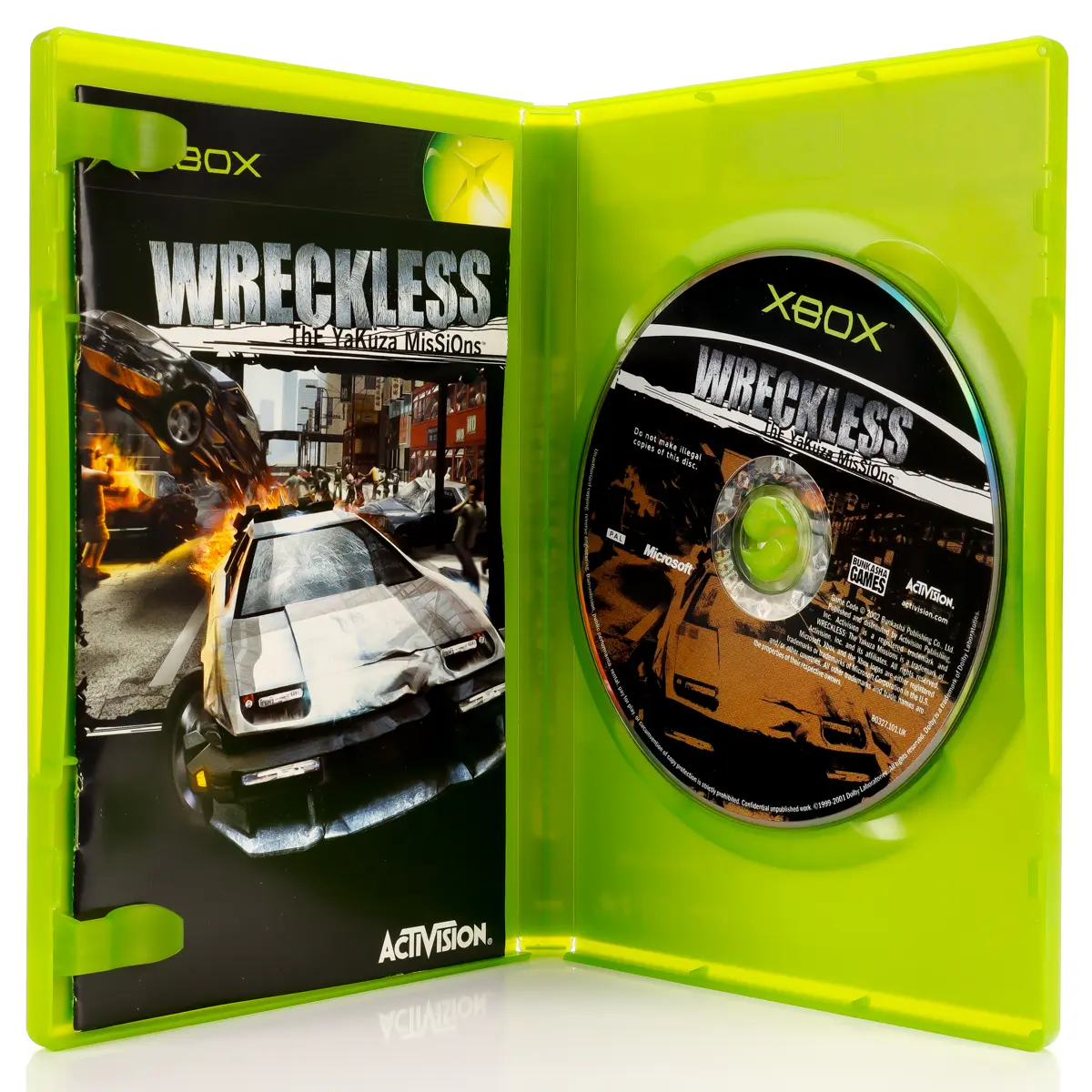 Wreckless: The Yakuza Missions - Xbox spill - Retrospillkongen