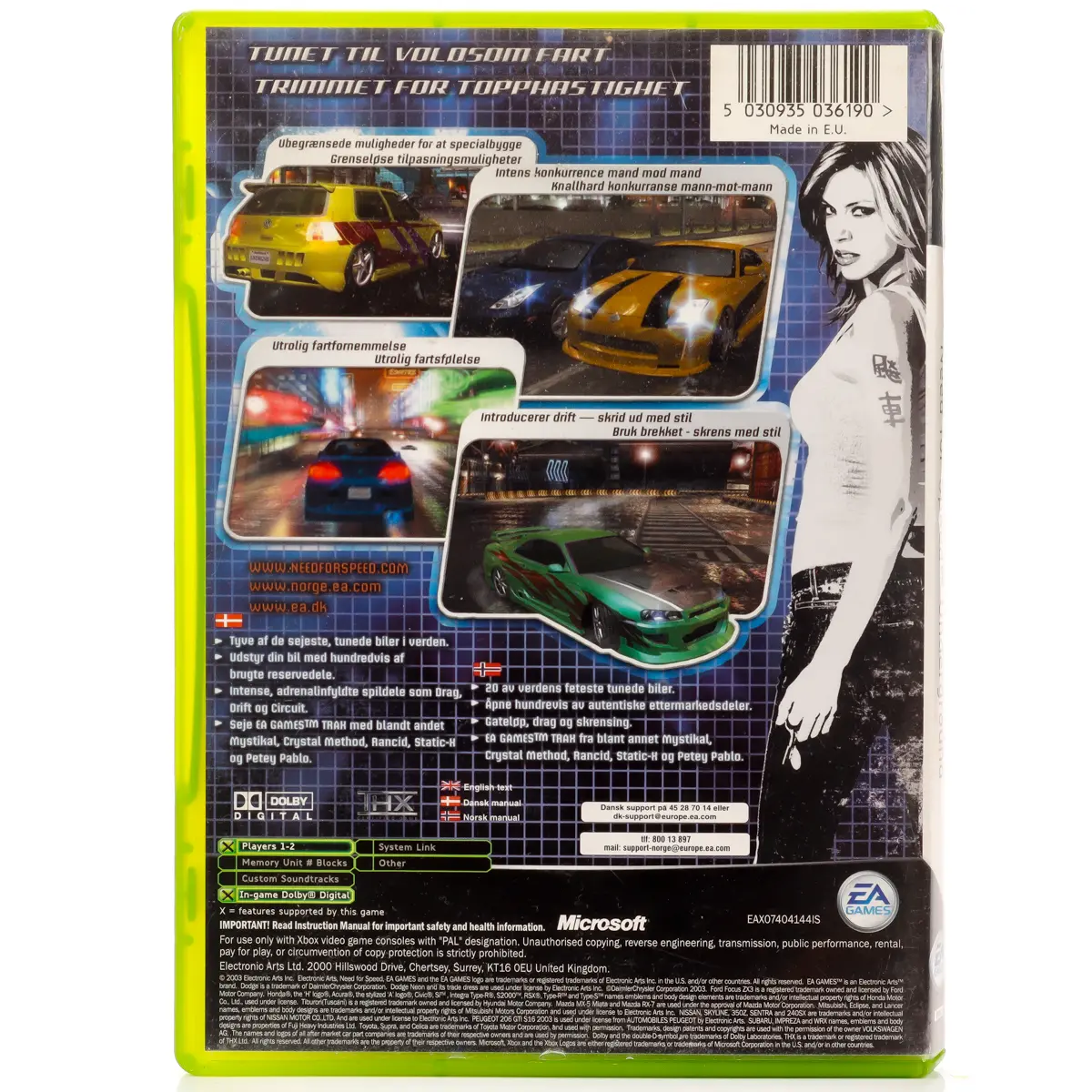 Need for Speed Underground - Xbox spill - Retrospillkongen