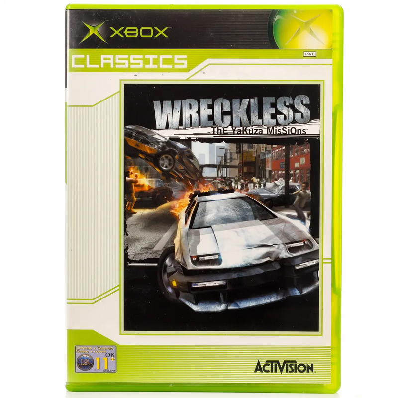 Wreckless: The Yakuza Missions - Xbox spill