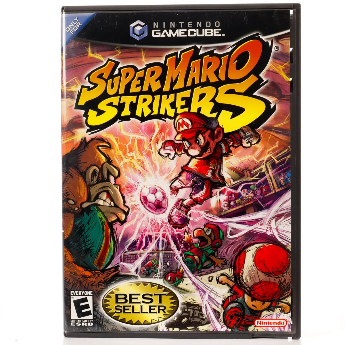 Super Mario Strikers - Gamecube spill (NTSC Versjon) - Retrospillkongen