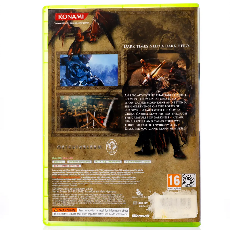 Castlevania: Lords of Shadow - Xbox 360 spill