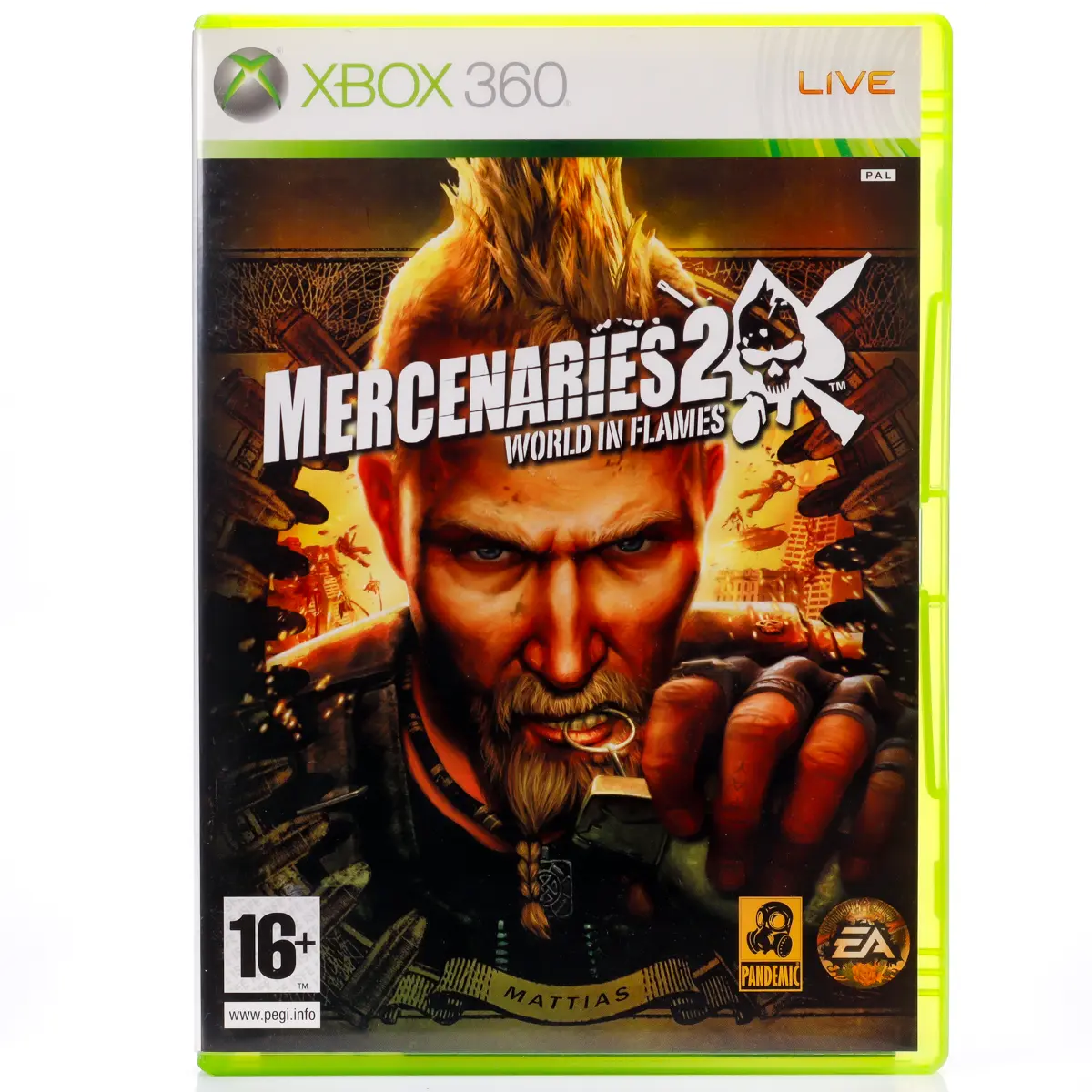 Mercenaries 2: World in Flames - Xbox 360 spill - Retrospillkongen
