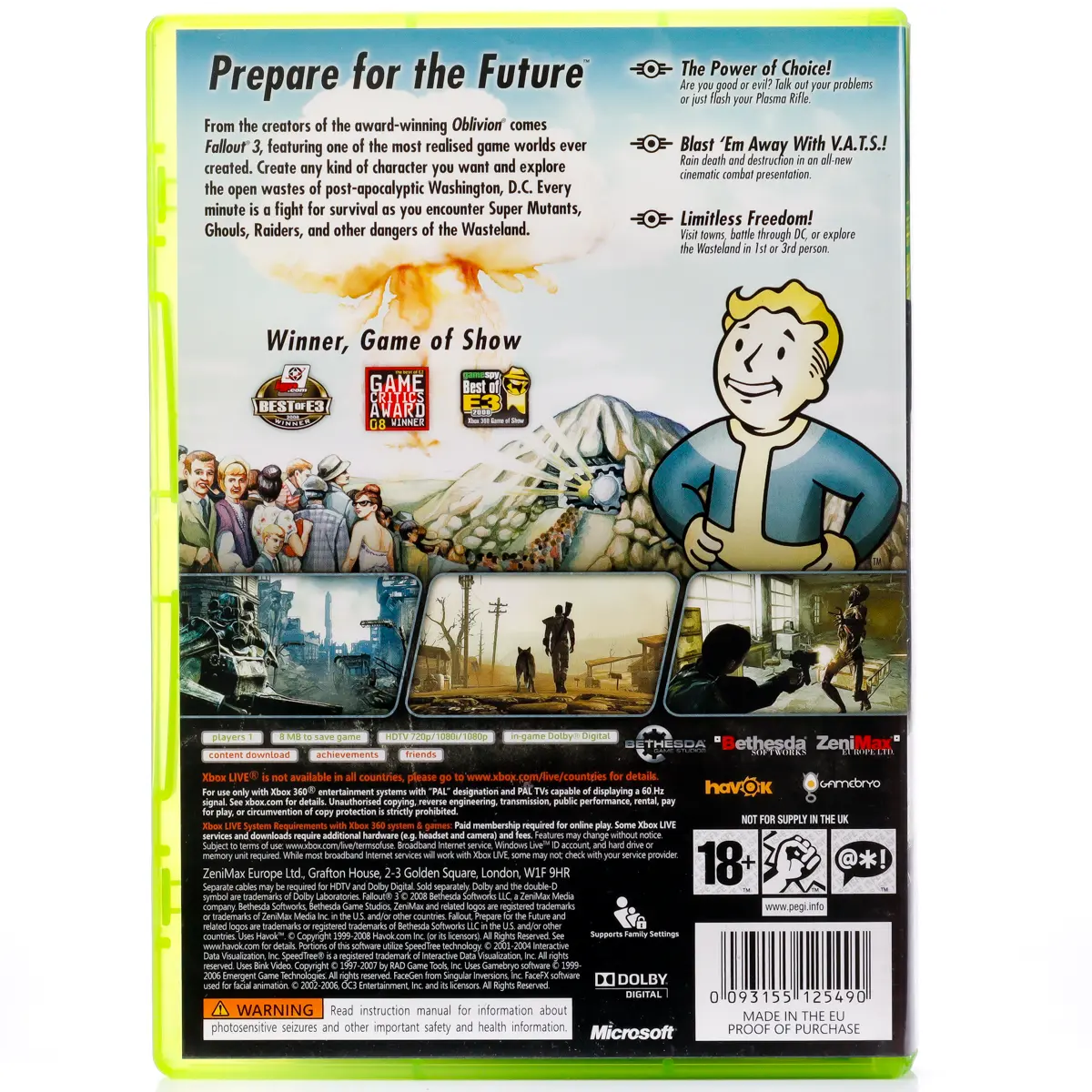 Fallout 3 - Xbox 360 spill - Retrospillkongen