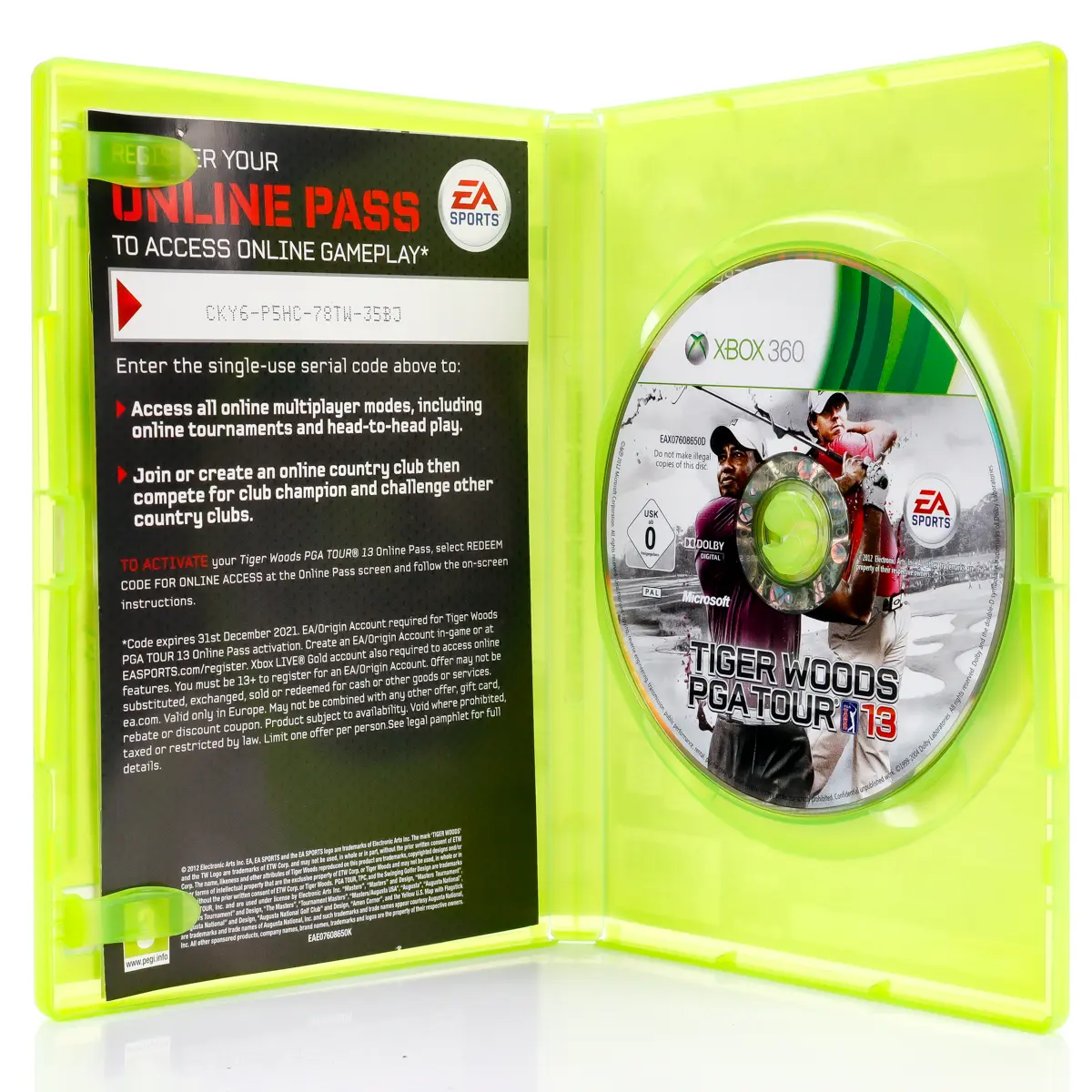 Tiger Woods PGA Tour 13 - Xbox 360 spill - Retrospillkongen