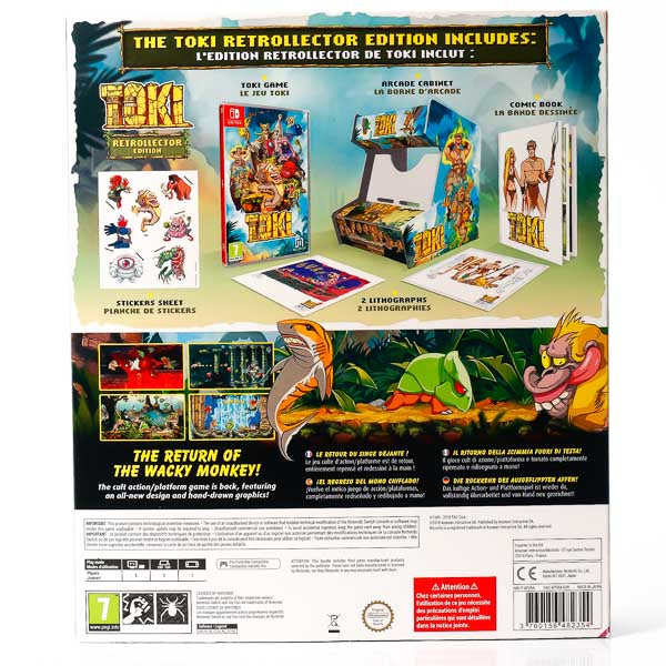 Toki Collector's Edition - Nintendo Switch spill - Retrospillkongen