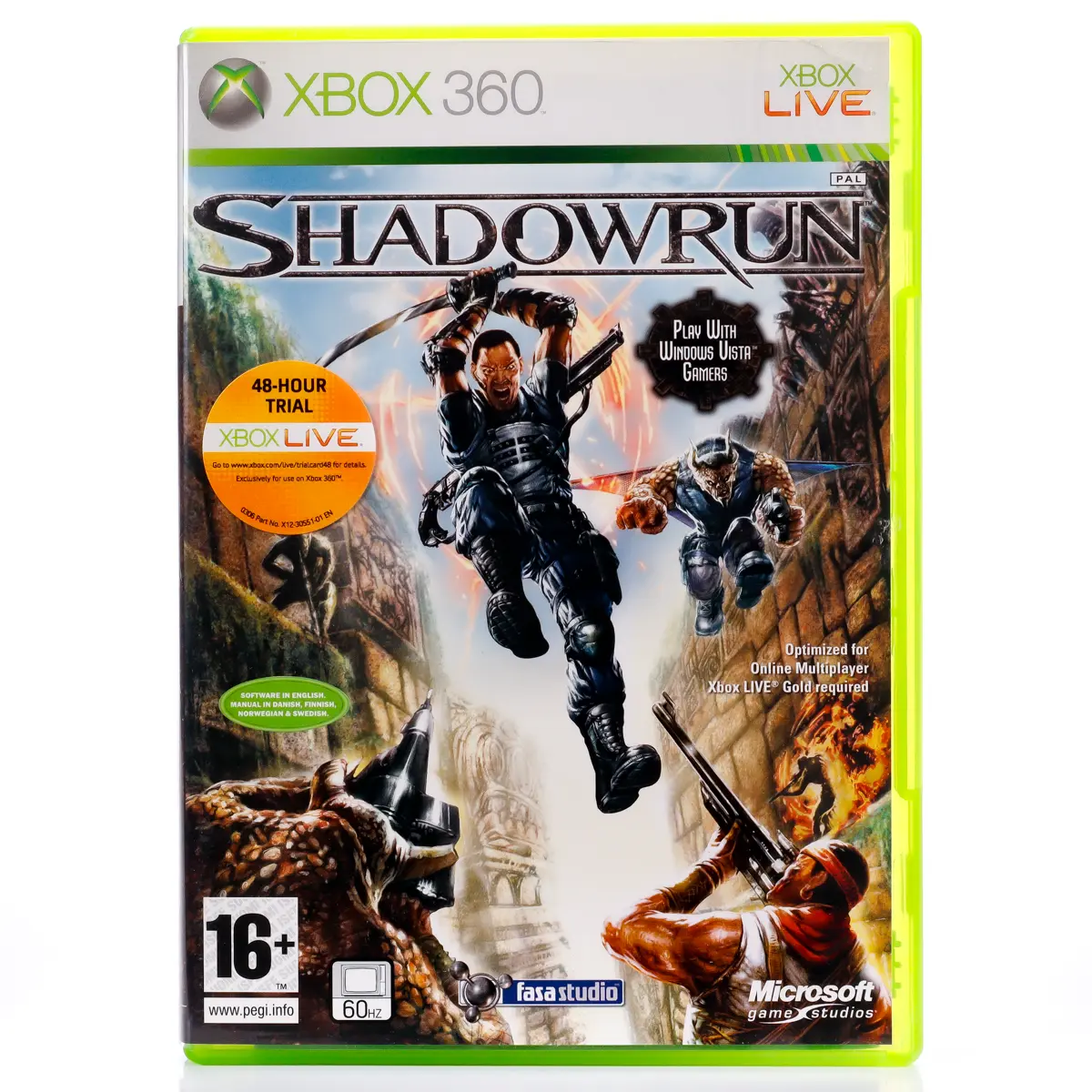 Shadowrun - Xbox 360 spill - Retrospillkongen