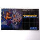 Strider Manual for Sega Spill Cover - Retrospillkongen