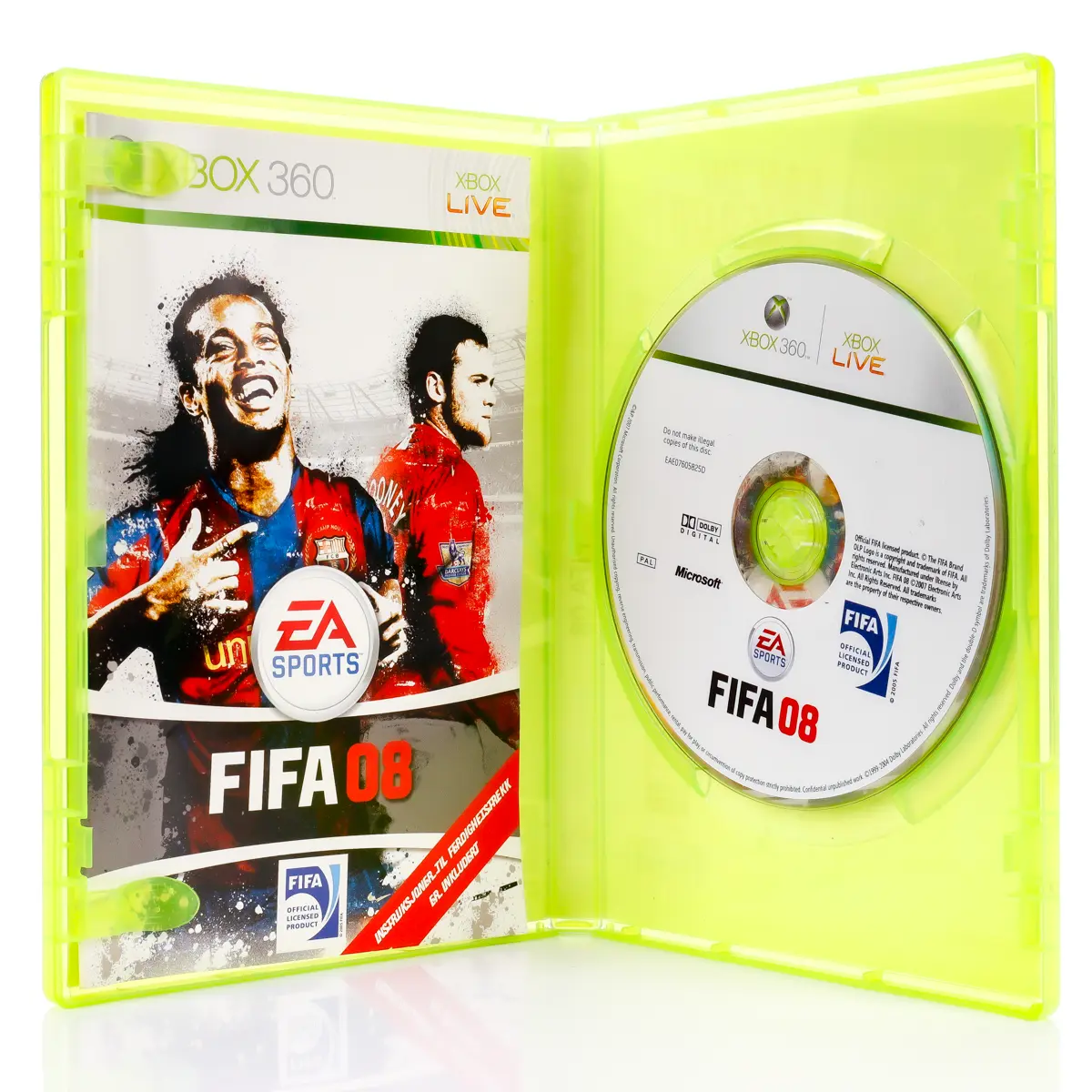 FIFA 08 - Xbox 360 spill - Retrospillkongen