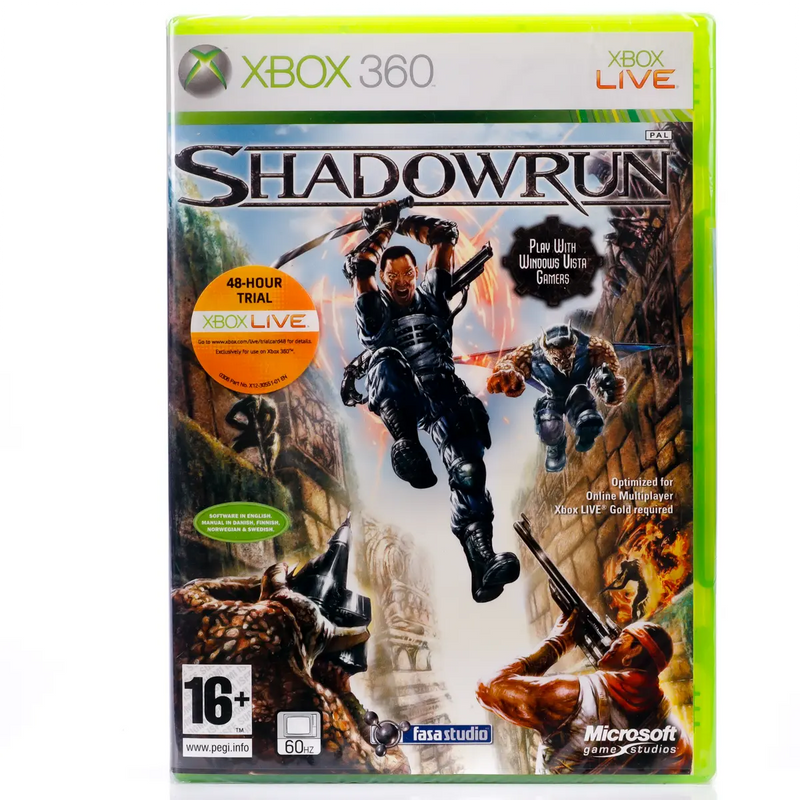 Shadowrun - Xbox 360 spill (Forseglet)