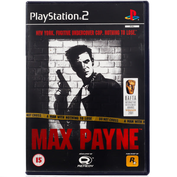 Renovert Max Payne - PS2 spill - Retrospillkongen