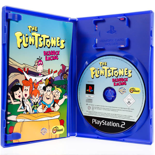 Renovert The Flintstones: Bedrock Racing - PS2 spill - Retrospillkongen
