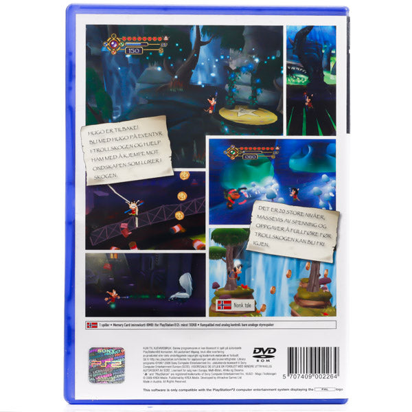 Renovert Hugo: Magi i Trollskogen - PS2 spill - Retrospillkongen
