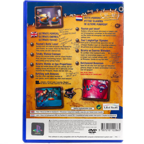 Renovert Rayman 3 Hoodlum Havoc - PS2 spill - Retrospillkongen