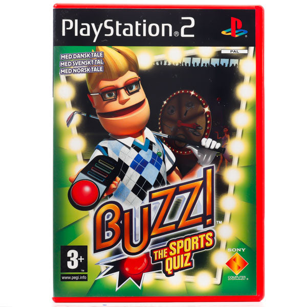 Renovert Buzz! The Sports Quiz - PS2 spill - Retrospillkongen