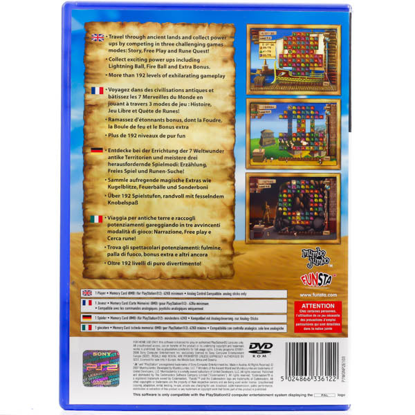 Renovert 7 Wonders of the Ancient World - PS2 spill - Retrospillkongen