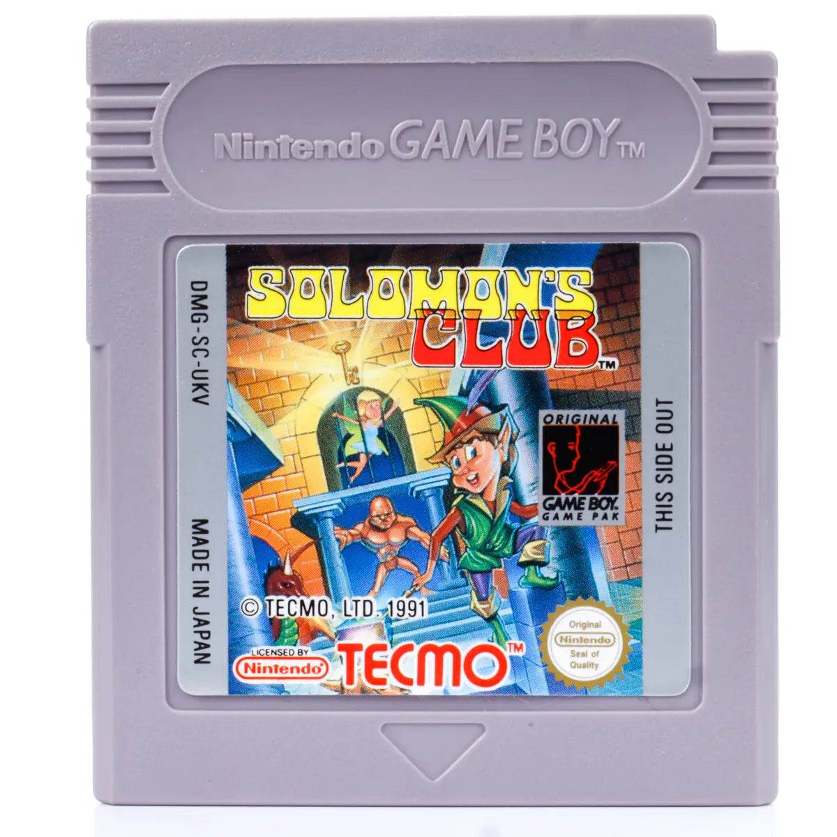 Solomon's Club - Gameboy spill - Retrospillkongen