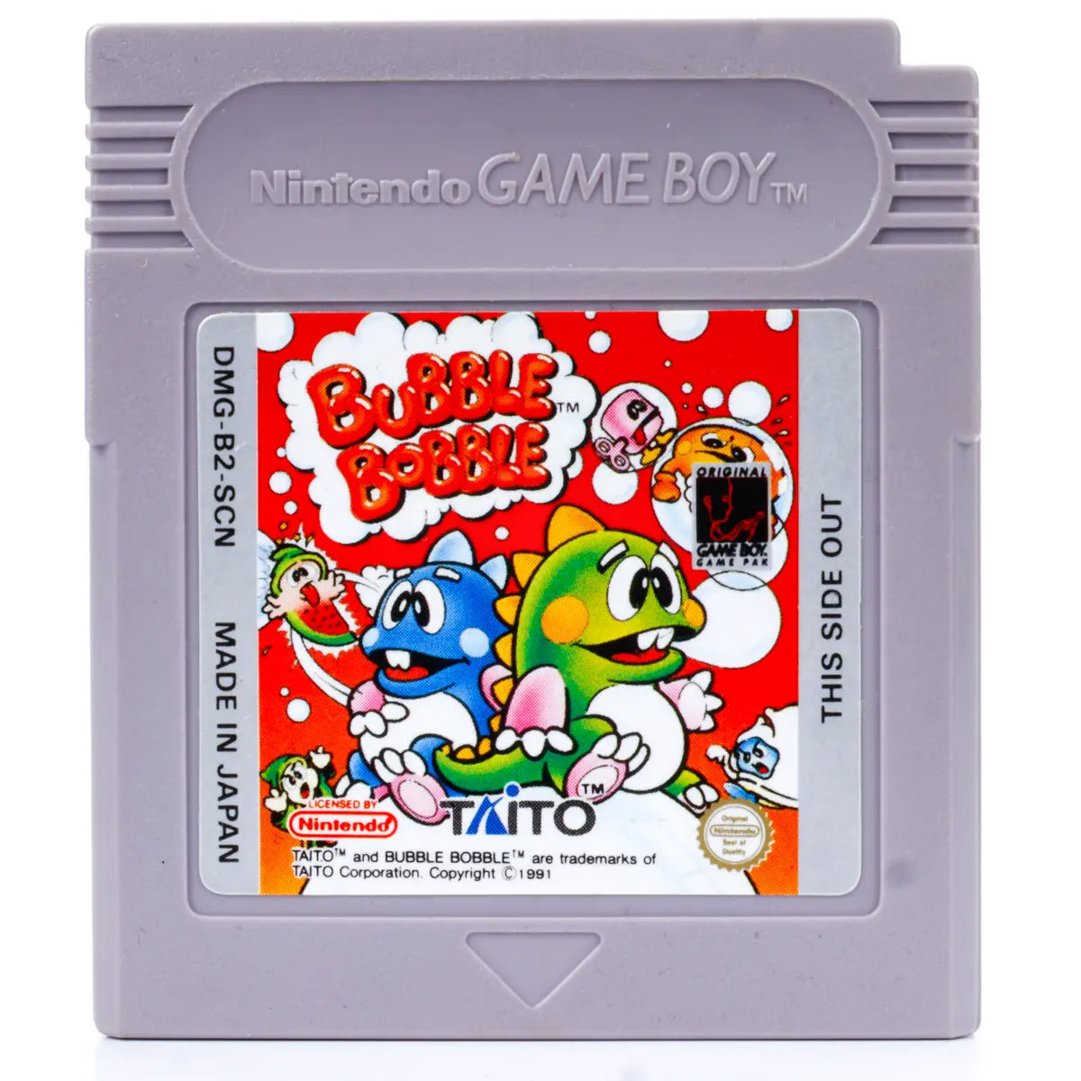 Bubble Bobble - Gameboy spill - Retrospillkongen
