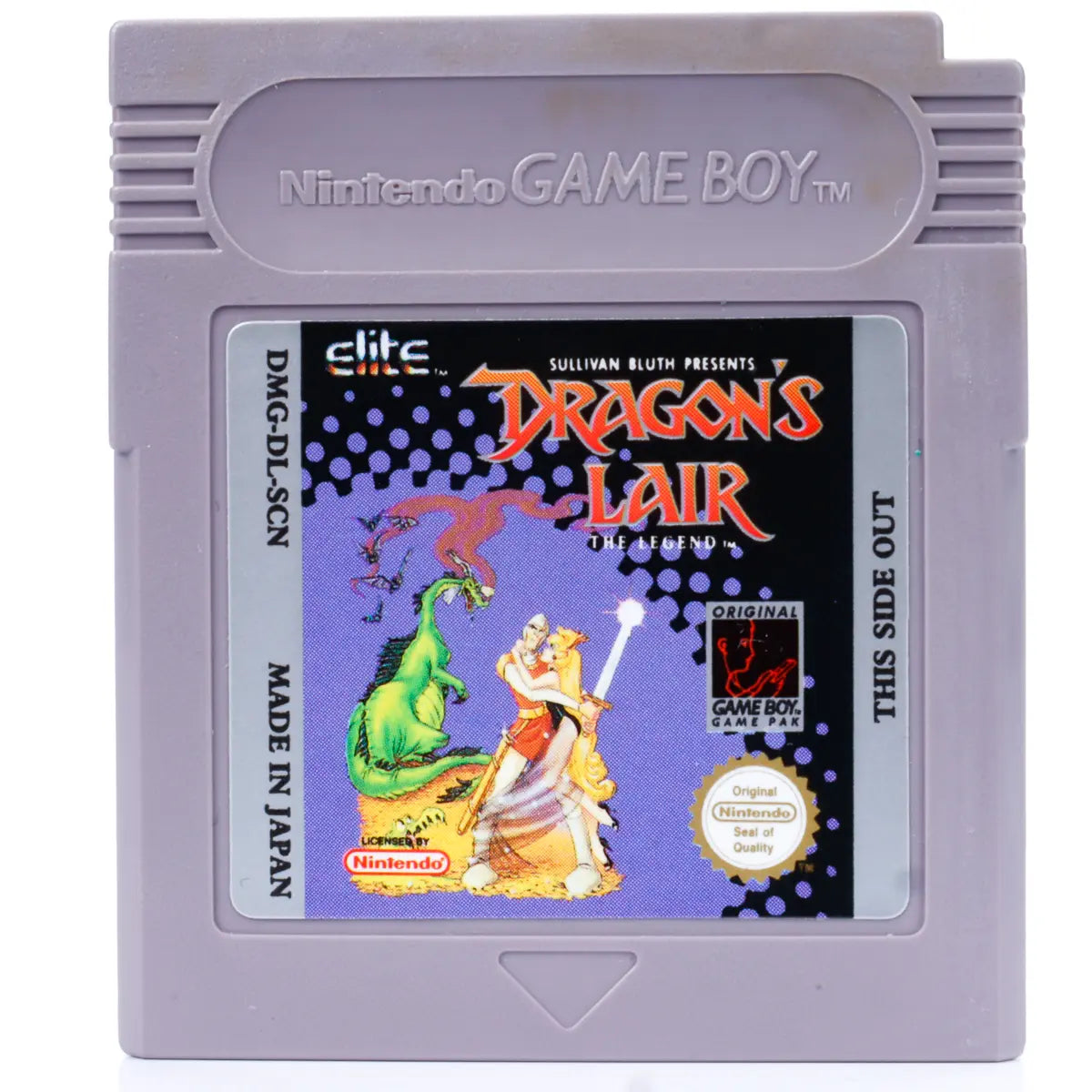 Dragon's Lair  - Gameboy spill - Retrospillkongen