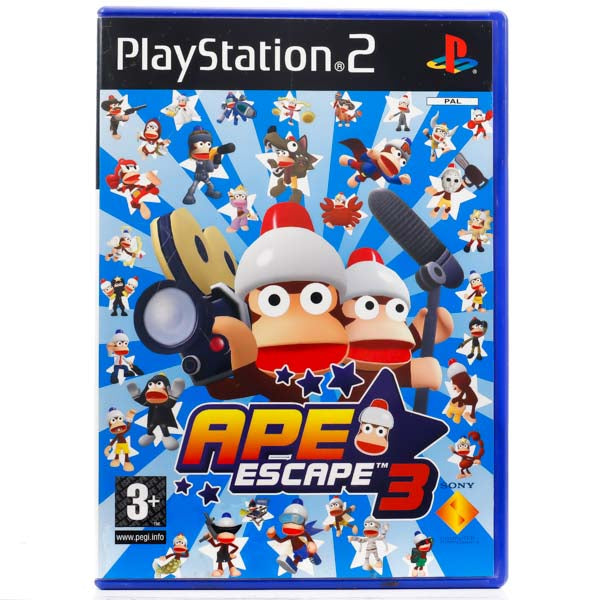 Renovert Ape Escape 3 - PS2 spill - Retrospillkongen