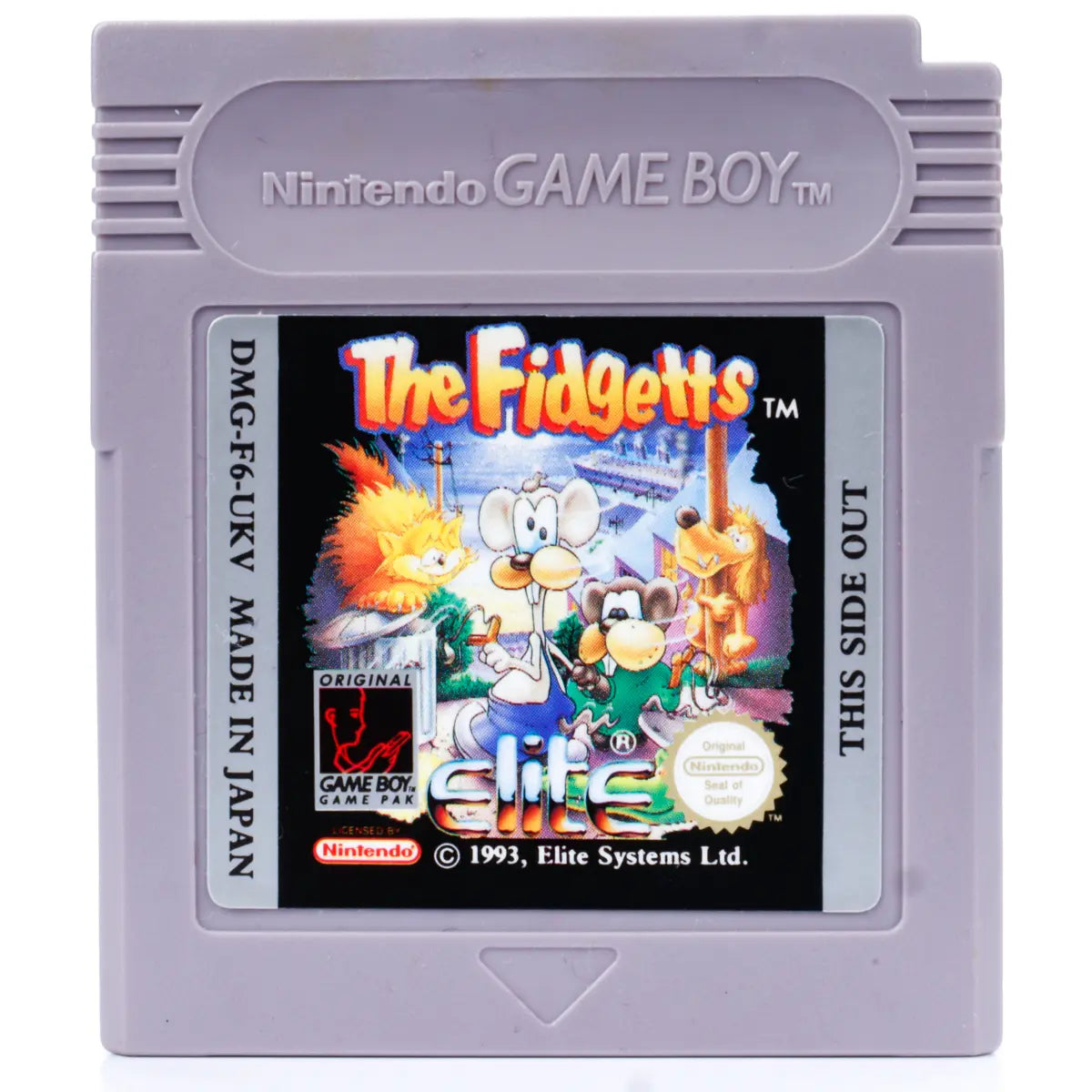 The Fidgetts - Gameboy spill - Retrospillkongen