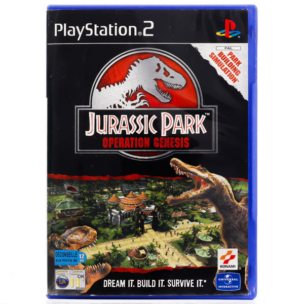Jurassic Park : Operation Genesis - Jeu PS2 | Achetez sur Jurassic Park : Operation Genesis - Jeu PS2 | Achetez sur