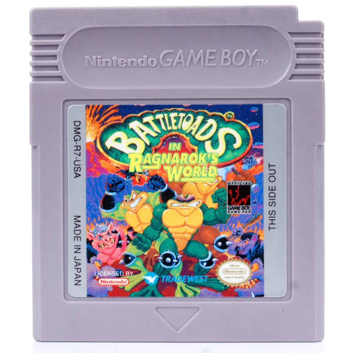 Battletoads in Ragnarok's World - Gameboy spill - Retrospillkongen