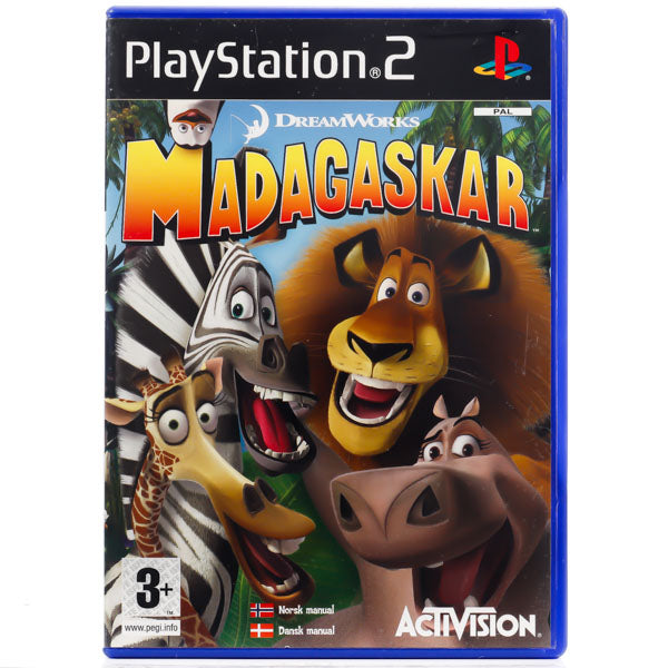 Jeu PS2 – Madagascar 2 – Complet (Boîte, Notice) – Très Bon État