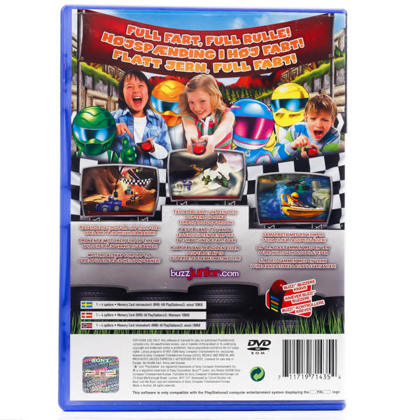 Renovert Buzz! Junior: Ace Racers - PS2 spill - Retrospillkongen