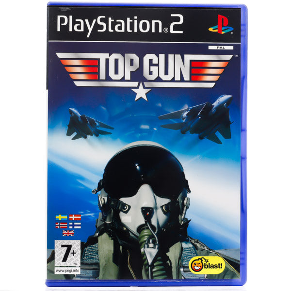 Renovert TOP GUN - PS2 spill - Retrospillkongen