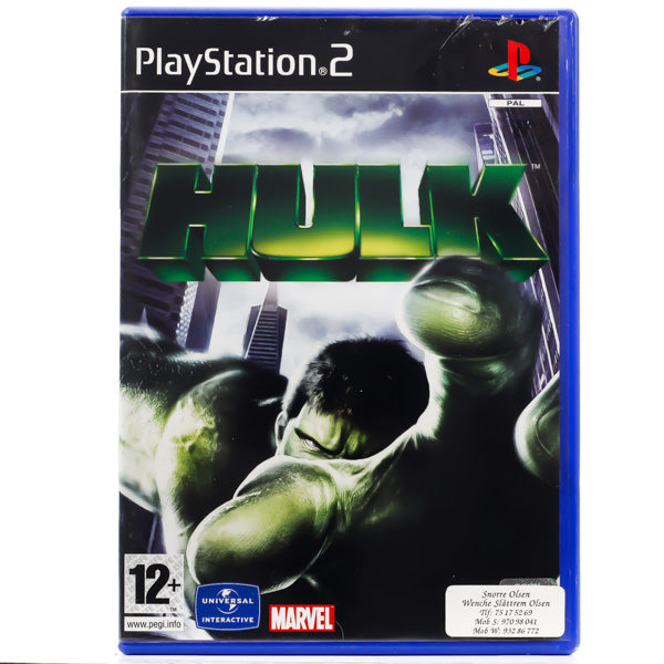Renovert Hulk - PS2 spill - Retrospillkongen
