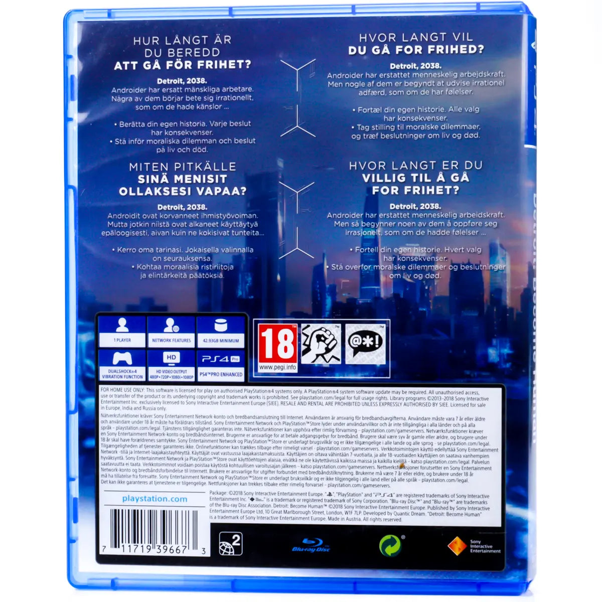 Detroit: Become Human - PS4 spill - Retrospillkongen