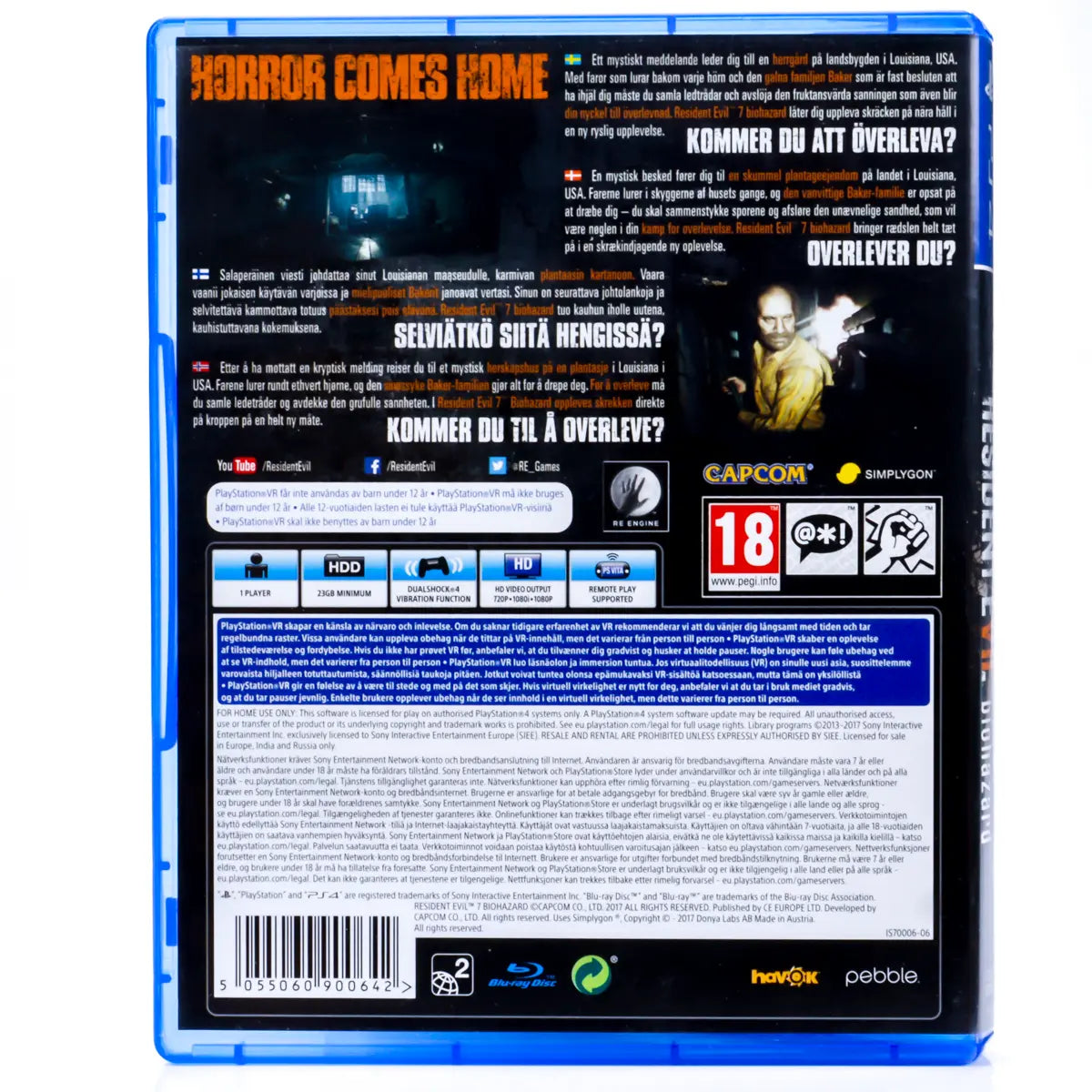 Resident Evil 7: Biohazard - PS4 spill - Retrospillkongen