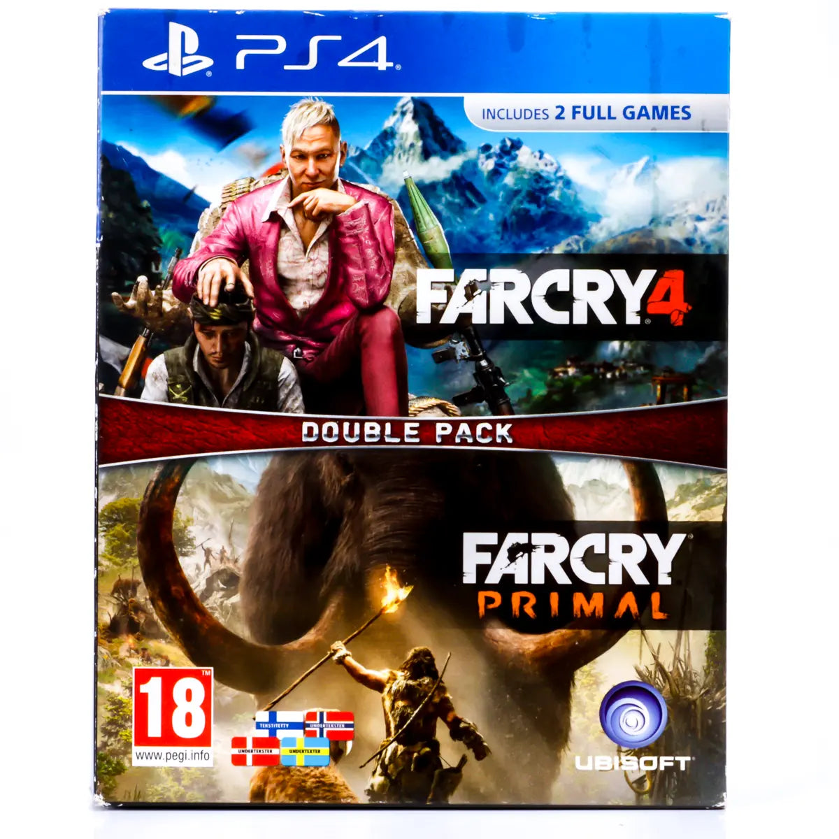 Far Cry 4 + Far Cry: Primal Bundle - PS4 spill - Retrospillkongen