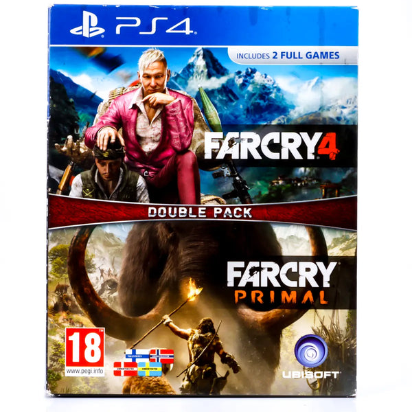 Far Cry 4 + Far Cry: Primal Bundle - PS4 spill