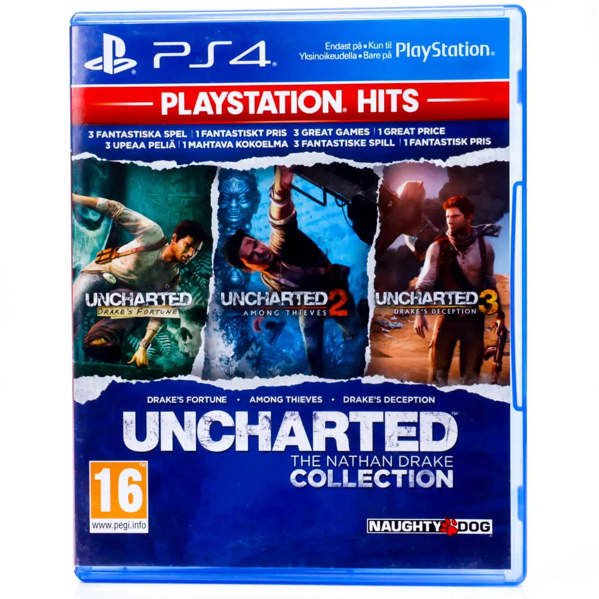 Uncharted: The Nathan Drake Collection - PS4 spill - Retrospillkongen