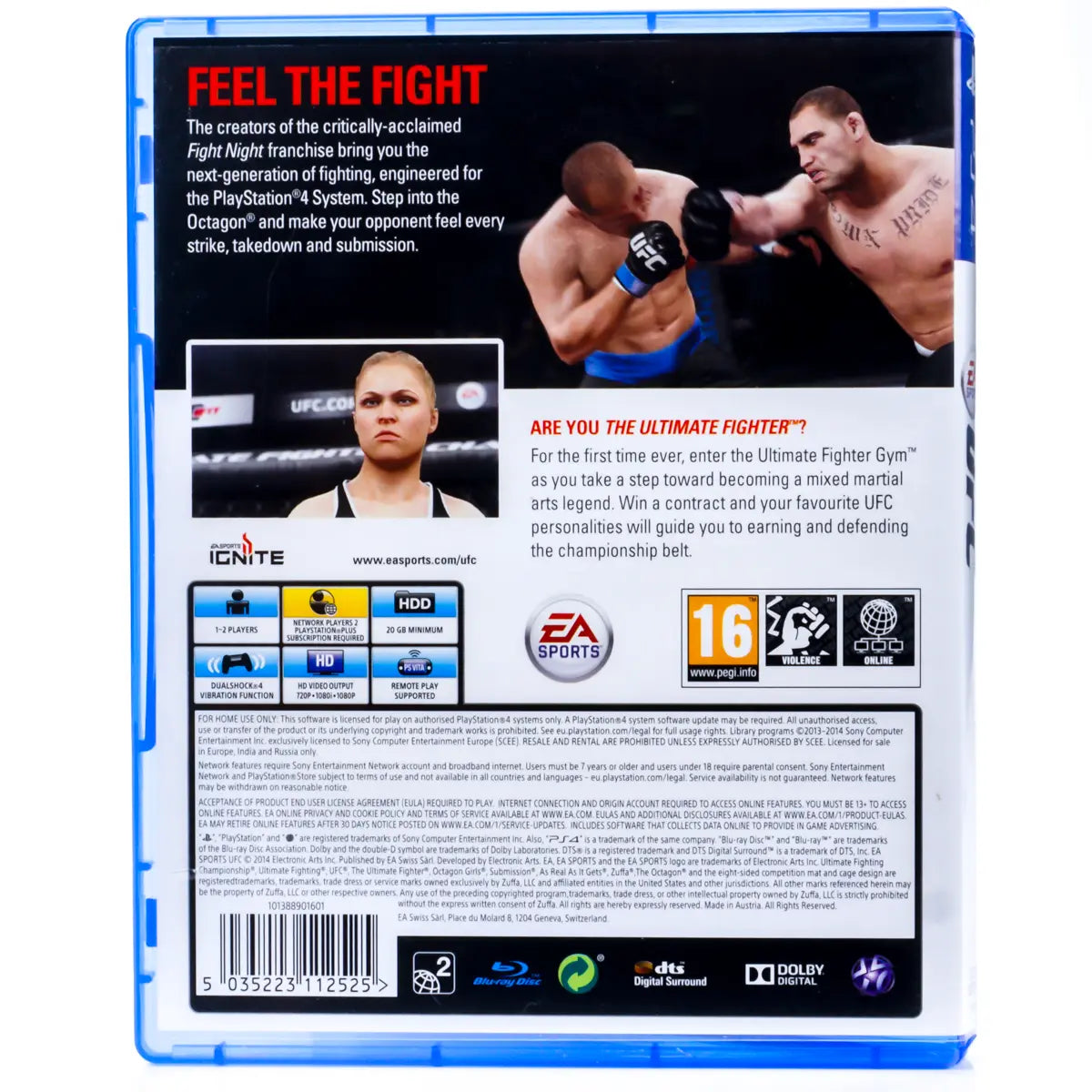 UFC - PS4 spill - Retrospillkongen