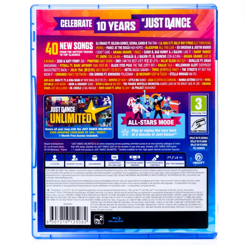 Just Dance 2020 - PS4 spill