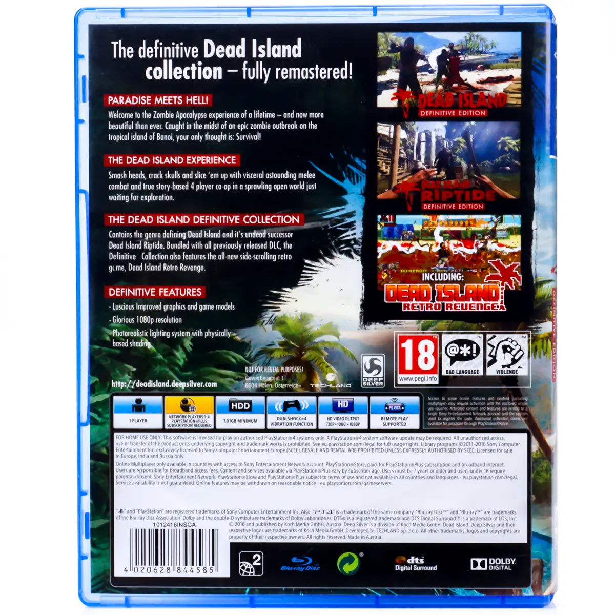 Dead Island: Definitive Edition - PS4 spill - Retrospillkongen
