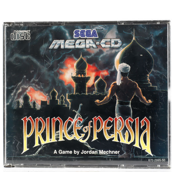 Renovert Prince of Persia - SEGA Mega-CD spill (Kun Cover) - Retrospillkongen