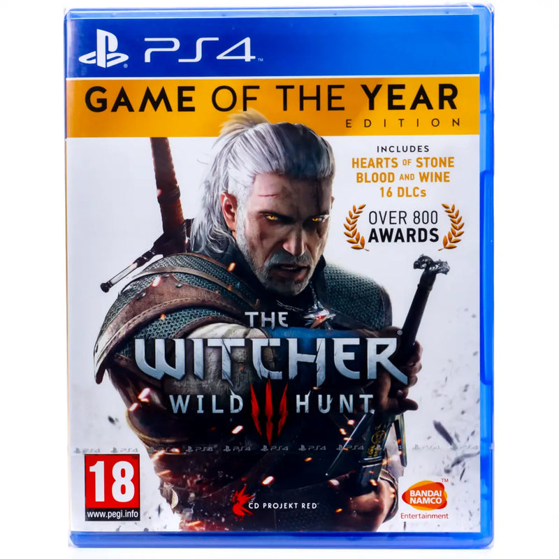 The Witcher 3: Wild Hunt - Complete Edition - PS4 spill (Forseglet)