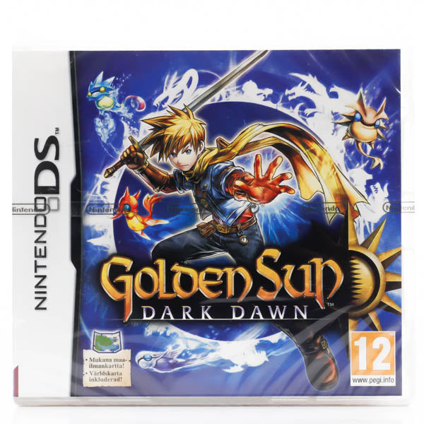 Forseglet Golden Sun: Dark Dawn - Nintendo DS spill - Retrospillkongen