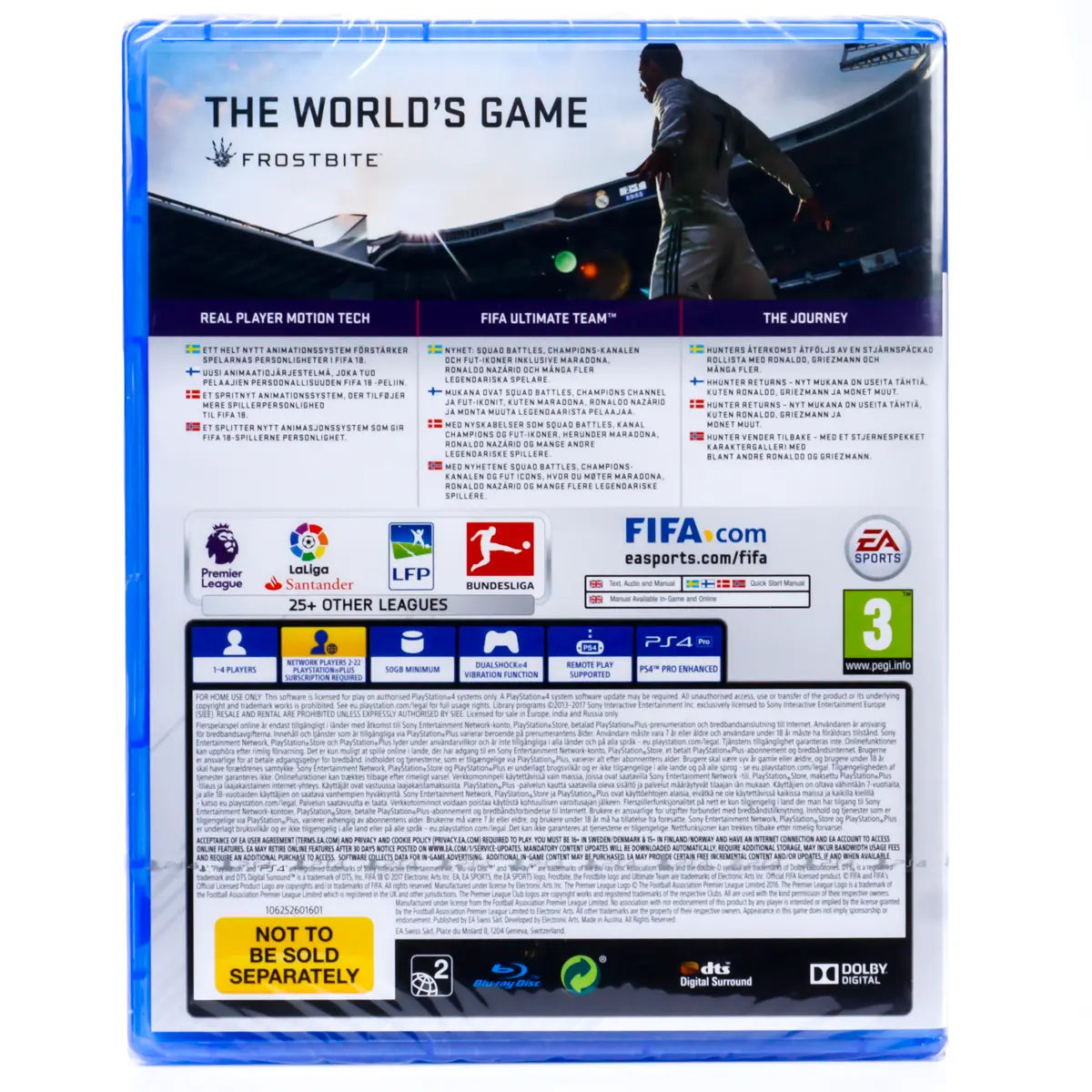 FIFA 18 - PS4 spill (Forseglet) - Retrospillkongen